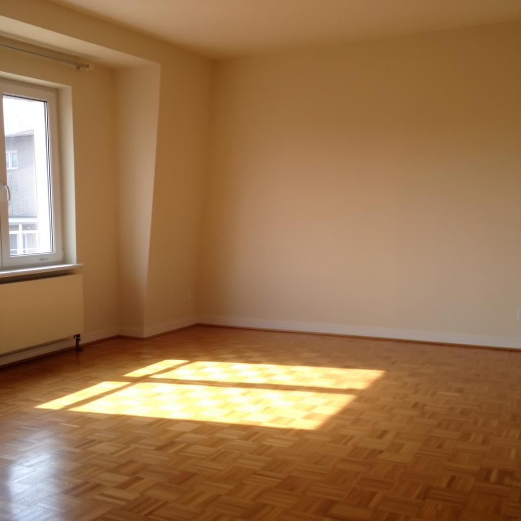 דירה ריקה ונקייה לאחר פינוי